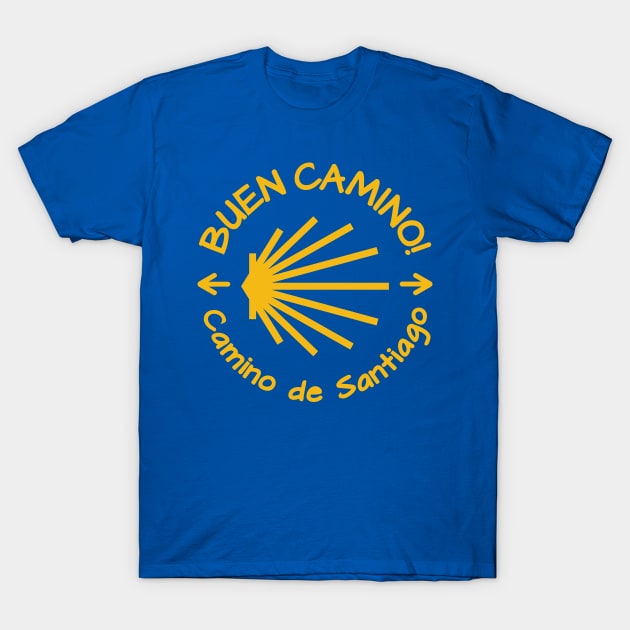 Camino de Santiago T-Shirt by ICONZ80